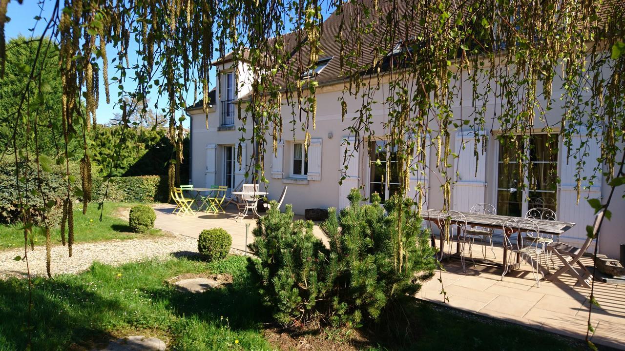 Chambre D'Elisabeth A La Ferme Montépilloy Eksteriør bilde